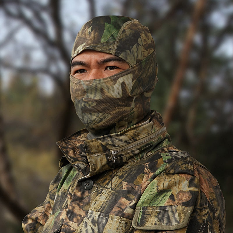 Tactical Camouflage Balaclava Full Face Mask Wargame CP Military Hat Hunting Bicycle Cycling Army Multicam Bandana Neck Gaiter - Vlad's Bike Bits