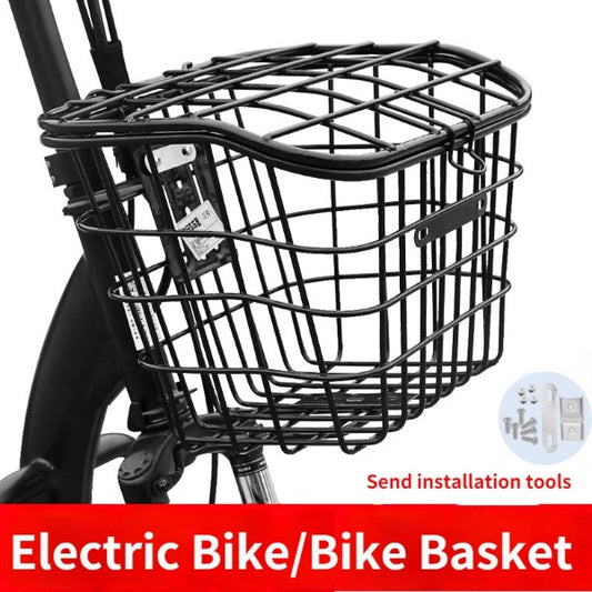 Sturdy Bike Front Pet Carrier with Lid or for Shopping or Storage 