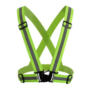 Hi-Viz Reflective, Adjustable Elastic Night Road Safety Cycling Vest - Vlad's Bike Bits