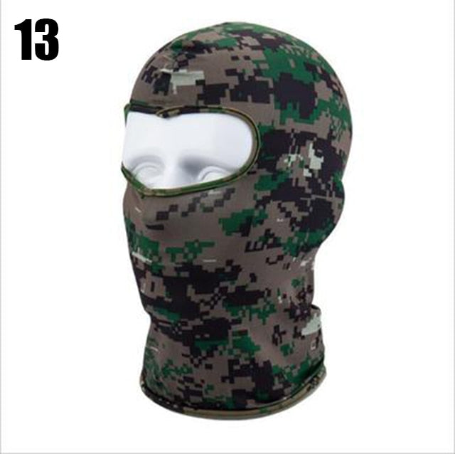 Tactical Camouflage Balaclava Full Face Mask Wargame CP Military Hat Hunting Bicycle Cycling Army Multicam Bandana Neck Gaiter - Vlad's Bike Bits