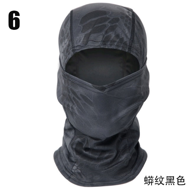 Tactical Camouflage Balaclava Full Face Mask Wargame CP Military Hat Hunting Bicycle Cycling Army Multicam Bandana Neck Gaiter - Vlad's Bike Bits