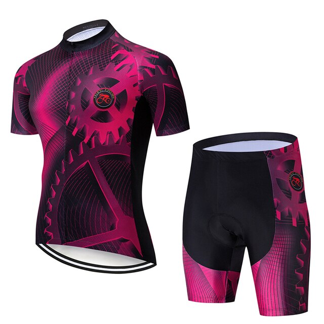 Teleyi 2021 Summer Cycling Kits - Short Sleeve, Bib, Shorts Breathable Cycling Sets - Vlad's Bike Bits