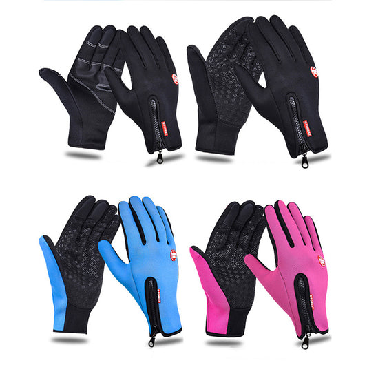 Unisex Touchscreen Winter Thermal Warm Gloves Cycling Bicycle Bike Ski Outdoor Camping Hiking Gloves Sports Full Finger Gloves - Vlad's Bike Bits