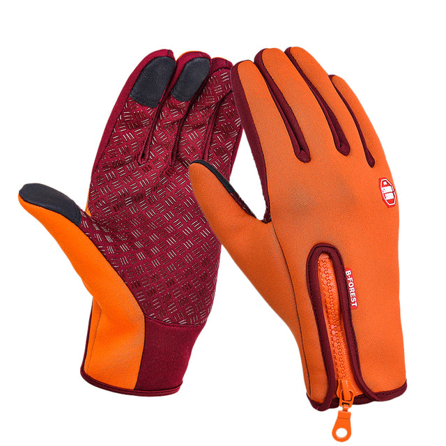 Unisex Touchscreen Winter Thermal Warm Gloves Cycling Bicycle Bike Ski Outdoor Camping Hiking Gloves Sports Full Finger Gloves - Vlad's Bike Bits