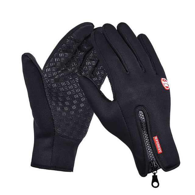 Unisex Touchscreen Winter Thermal Warm Gloves Cycling Bicycle Bike Ski Outdoor Camping Hiking Gloves Sports Full Finger Gloves - Vlad's Bike Bits