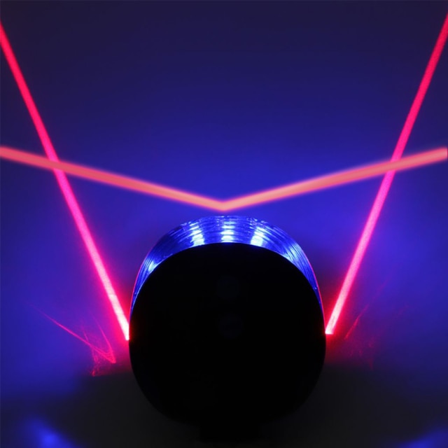 Waterproof Bicycle Cycling Lights Taillights LED Laser Safety Warning Bicycle Lights Bicycle Tail Bicycle Accessories Light - Vlad's Bike Bits
