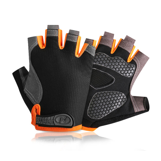 Professional Gym Fitness Breathable Anti-Slip Women Men Half Finger Summer Fishing Cycling Fingerless Gloves Female Bicycle Bike - Vlad's Bike Bits