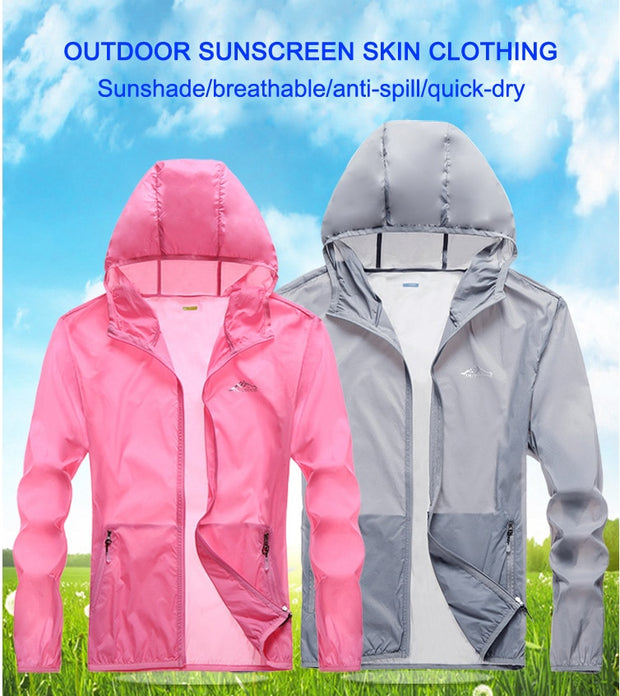 Unisex Hooded Cycling Jacket - Waterproof, Windproof + Sun Protection - Vlad's Bike Bits