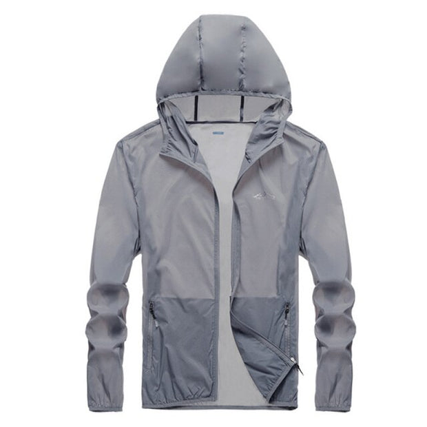 Unisex Hooded Cycling Jacket - Waterproof, Windproof + Sun Protection - Vlad's Bike Bits